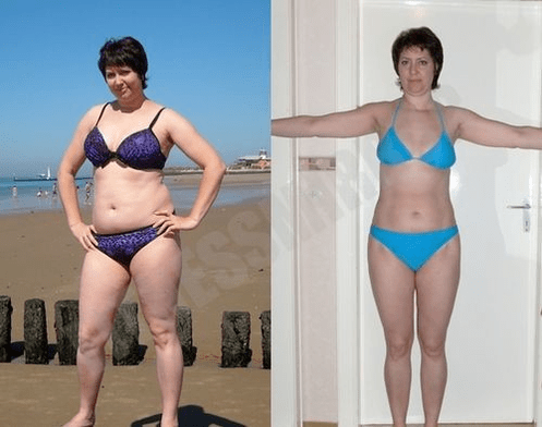 The result of losing weight with Keto Diet